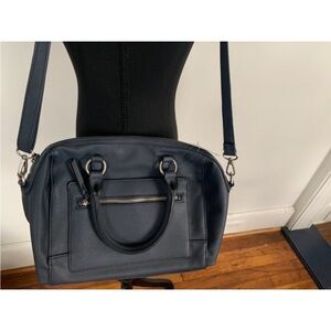 NWT Stylish Navy Blue Handbag